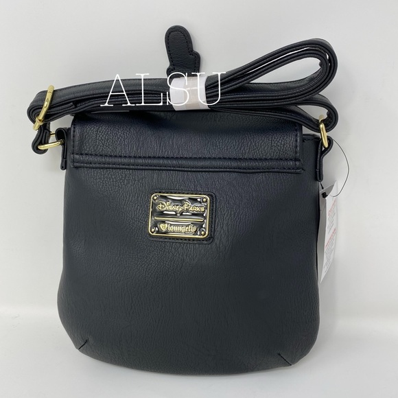 Disney Loungefly Mouse Timothy Dumbo 🔥SALE!🔥 Crossbody Bag Black Faux Leather - Picture 2 of 8